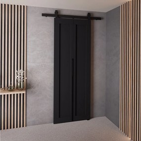 Drzwi Przesuwne QUDIO M1 Czarny 60