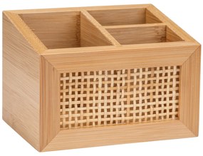 Uniwersalny pojemnik ALLEGRE BAMBOO, 3 przegrody, bambus, WENKO