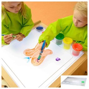 Masterkidz kwadratowa taca do malowania montessori