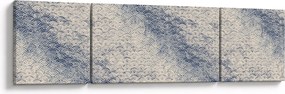 Obraz - Wzór fali (170x50 cm)