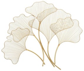 Metalowa dekoracja ścienna 79x68 cm Leaf – Mauro Ferretti