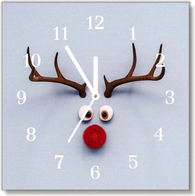 Zegar ścienny Renifer Rudolf Świeta