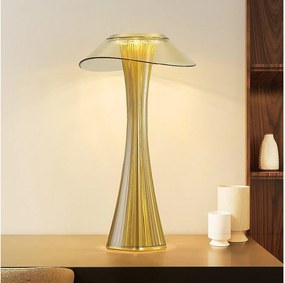 NETTLIFE Nowoczesna ściemnialna lampka nocna LED USB z 3 poziomami jasności Lampa stołowa Lampa stołowa