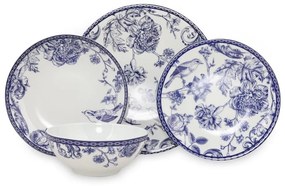 Porcelanowy zestaw talerzy 24 szt. dla 6 osób Flowers – Kütahya Porselen