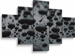 Obraz kropli wody (125x70 cm)
