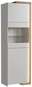 Witryna wysoka DASAR dąb artisan/kaszmir FURNIVAL