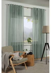 Zielona firanka 135x245 cm Zen Silence – Gardinia
