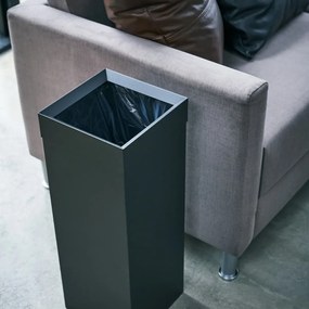Czarny metalowy kosz na śmieci 27 l Tall – YAMAZAKI