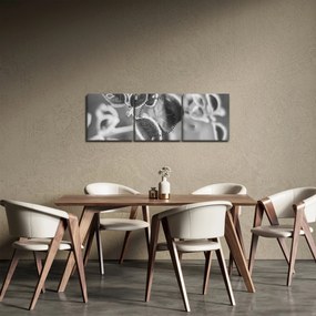 Obraz - Przyroda jesienią (z zegarem) (90x30 cm)