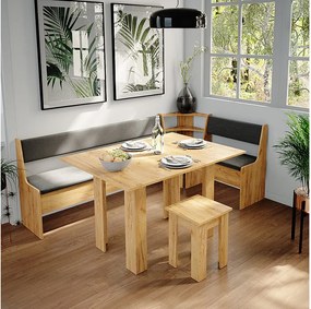 Corner Bank Group złoty dąb energetyczny 210x120x80 roman