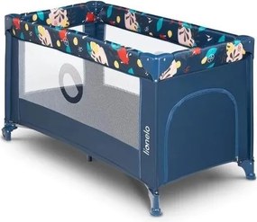 Lionelo - Łóżeczko turystyczne STEFI ciemnoniebieskie