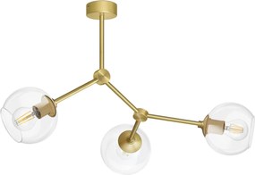 Nowoczesna złota mosiężna lampa wisząca GT-S3