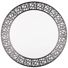 Czarna lampa sufitowa LED ø 48 cm Cluster – Trio