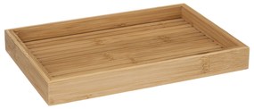 Podstawka na akcesoria łazienkowe TERRE INCONNUE, bambusowa, 22 cm