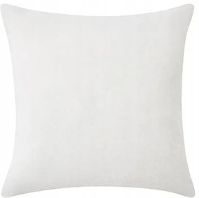 Poszewka dekoracyjna na poduszkę 40x40 miękka velvet krem