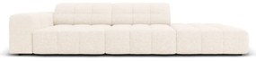 Kremowy szezlong (lewostronny) Chicago – Cosmopolitan Design