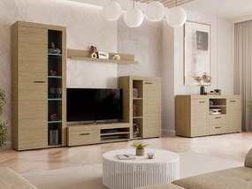 Meblościanka z komodą Rodos