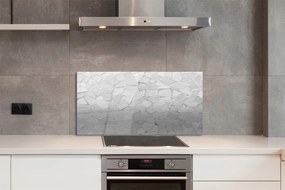 Szklany Panel Szare Formy Geometryczne