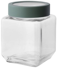 Altom Szklany pojemnik z pokrywką 500 ml, zielony, 500 ml