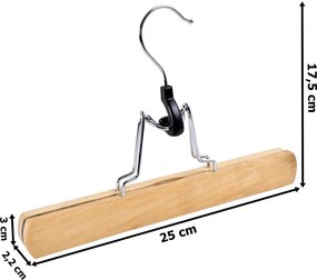 Zestaw 10 szt. wieszaka na spodnie G1-T19