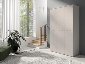 Szafa Otwierana Trzydrzwiowa 120cm x 200cm KASZMIR | Półki + Wieszak