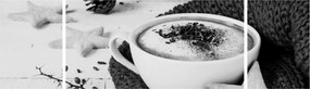 Obraz - Zimowe cappuccino (170x50 cm)