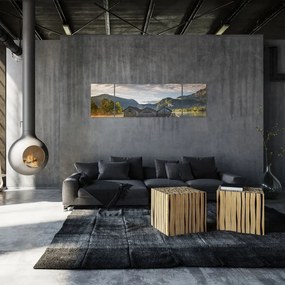 Obraz jeziora (170x50 cm)