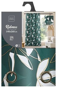 Zielona zasłona 140x260 cm Elsa – douceur d'intérieur