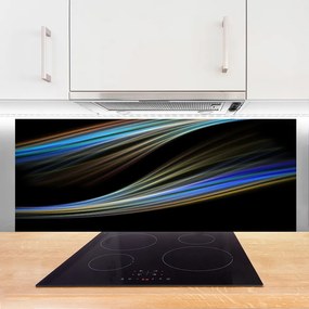 Panel Szklany do Kuchni Minimalistyczny Akcent Graficzny