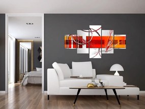 Abstrakcyjny obraz (125x70 cm)
