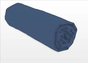 Poszewka 160 x 200 + 30 cm z Bawełny - Niebieska