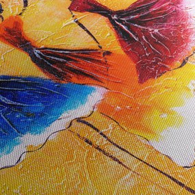 Obraz - Obraz olejny, baletki (125x70 cm)