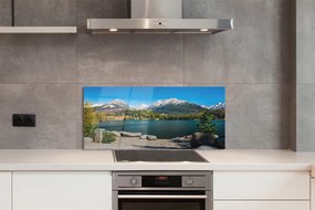 Panel nad Blat Kuchenny Górskie Jezioro wśród Szczytów