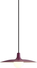 Retro Lampa Wisząca Fioletowa do Systemu Szynowego 1-Fazowego - Slimline Panzi