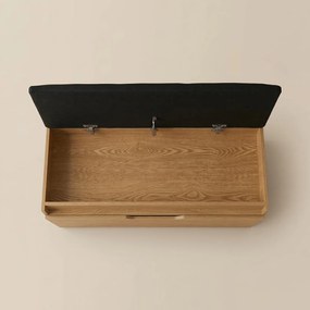 Szafka na buty z siedziskiem i schowkiem SOTO, 80 x 50 x 35 cm