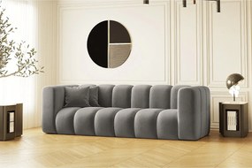 Sofa modułowa trzyosobowa Grand, tkanina Salvador, Szary