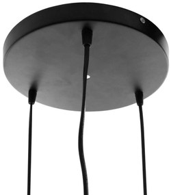 Lampa sufitowa, metalowa, LOFT, designerska, 3 sztuki w komplecie