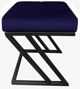 Pufa ZETA LOFT ławka taboret podnóżek metal MG16