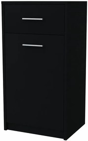 Wysoka komoda czarna - Gopox 3X