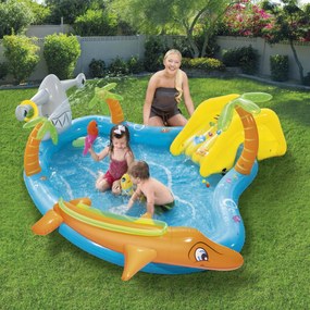 Zjeżdżalnia dmuchana z brodzikiem Sea Life 280 x 257 x 87 cm BESTWAY