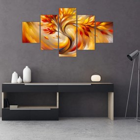 Obraz - Jesienne drzewo (125x70 cm)