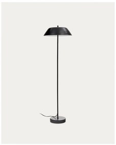 Czarna lampa stojąca z metalowym kloszem (wysokość 153 cm) Sayra – Kave Home