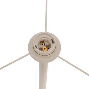 Lampa podłogowa wysoka RONA materiałowy klosz, Ø 37 x 150 cm