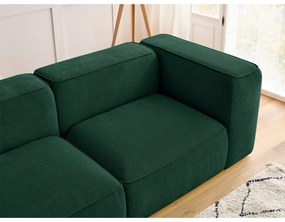 Ciemnozielona sofa 255 cm Zephyr – Bobochic Paris