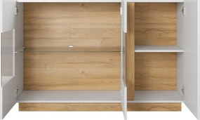 Komoda ARCETTO 138 cm do Salonu Sypialni Biały