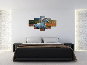 Obraz - Jednorożec (125x70 cm)