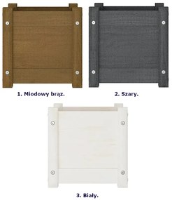 Donica Ogrodowa Miodowy Brąz R1-B83