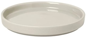 Biały ceramiczny talerz Blomus Pilar, ø 14 cm