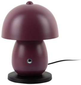 Wrzosowa lampa stołowa LED z metalowym kloszem (wysokość 18 cm) Mono LED – Leitmotiv