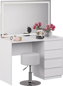 Stół do toalety biały 110x45x77.2 viktoria